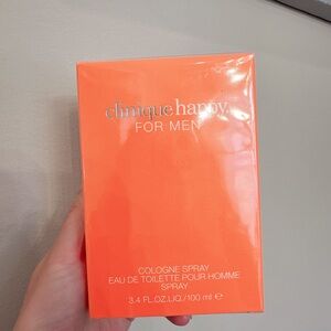 NEW Clinique Happy For Men Cologne Spray Eau de Toilette  3.4 oz/100ml